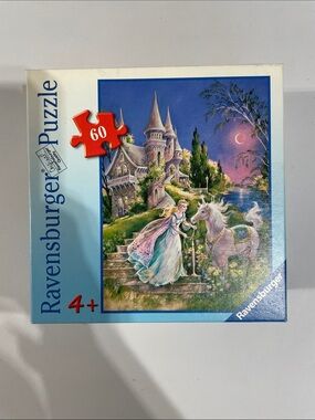 Ravensburger Fairy Tale Unicorn Puzzle - Blue, Purple & Pink